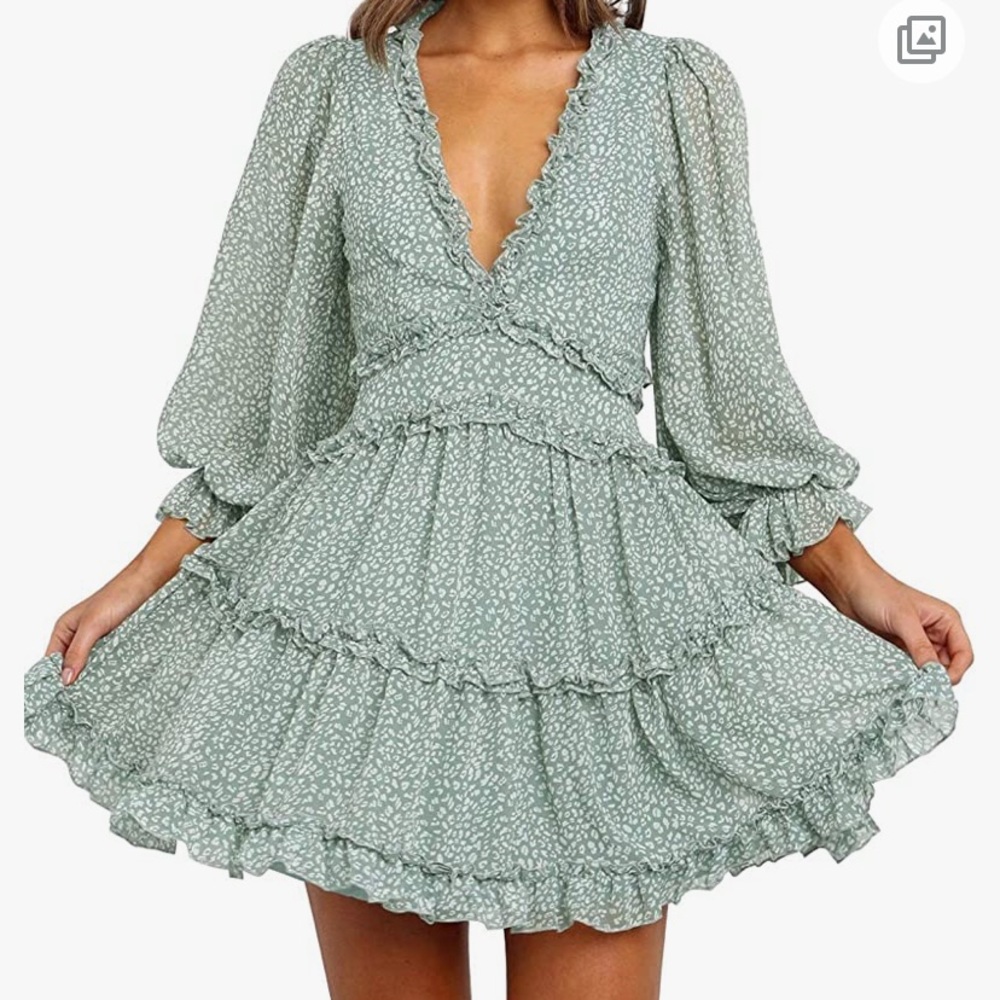 Happy Sailed Long Sleeve Swing Mini Dress Size XL